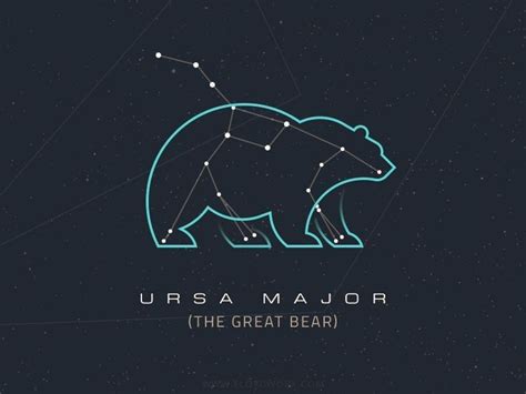 Pin on Tattoo ideas | Ursa major constellation, Astronomy ...