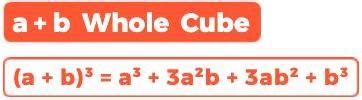 a+b Whole Cube - Easy Maths Solutions