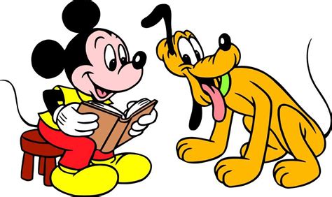 Mickey Mouse Cartoon Pluto