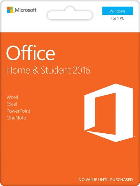 Customer Reviews: Microsoft Office Home & Student 2016, 1 PC (Product ...