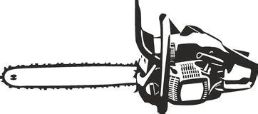 chainsaw silhouette clipart - Clipground