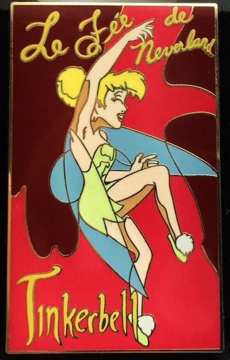 54225 - Tinker Bell - Vintage French Movie Poster Series - Disney Store ...