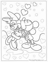 Coloring Pages Printable Mickey Minnie sketch template