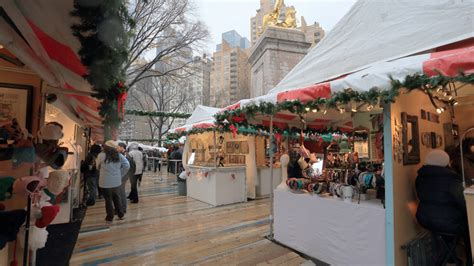 Columbus Circle Holiday Market | Shopping in Upper West Side, New York