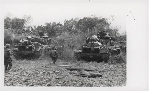 Tanks Sweep Go Noi Island, May 1968 | "May 1968: Armored Sup… | Flickr