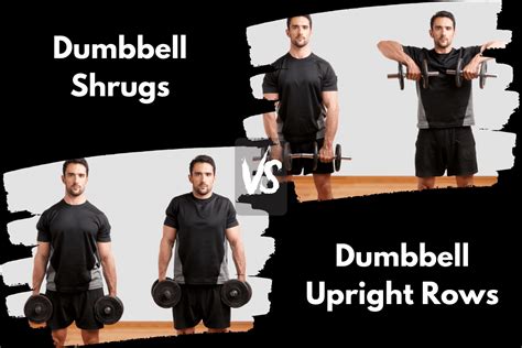 Dumbbell Shrugs vs Upright Rows (Differences & Benefits) – Horton Barbell