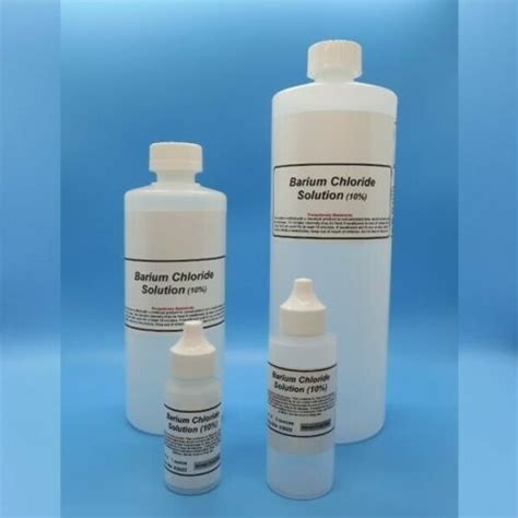 Barium Chloride Solution 10% - Electro-Glo Distribution