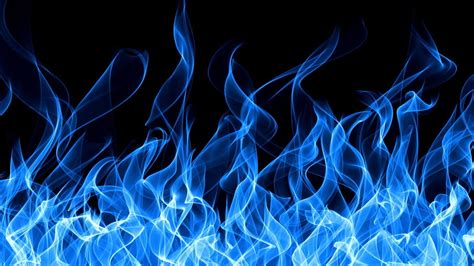 Blue flames, icy flames, gas flame, flame blue, HD wallpaper | Peakpx