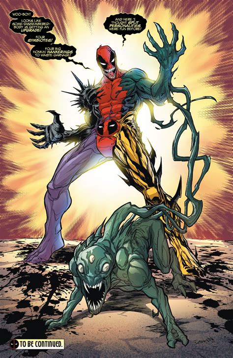 Most badass Deadpool (Fusing with four symbiotes) | Carnage marvel ...