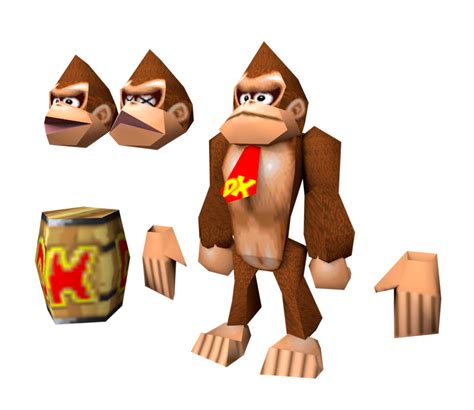 Nintendo 64 - Super Smash Bros. - Donkey Kong - The Models Resource