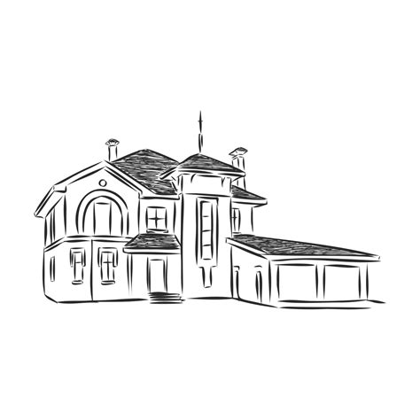 house vector sketch 8686225 Vector Art at Vecteezy