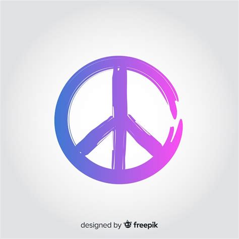 Share more than 82 colorful peace logo latest - ceg.edu.vn