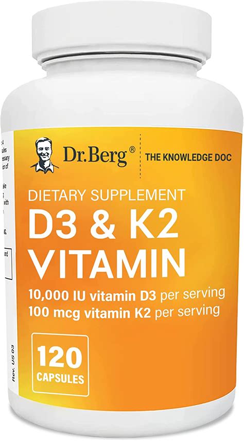 Dr. Berg's Vitamin D3 K2 w/ MCT Oil: The Ultimate Absorption Supplement