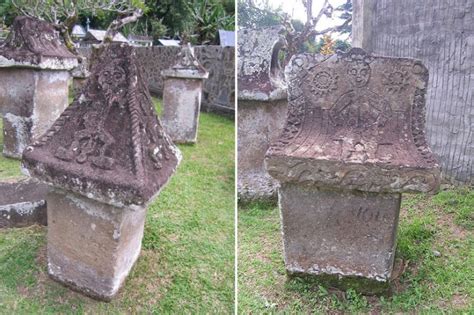 Waruga: stone sarcophagus that were used by the Minahasan people to ...