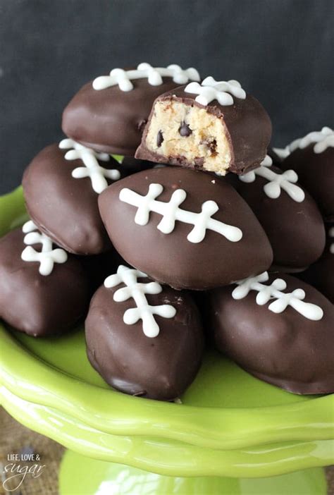 18 Football Shaped Desserts