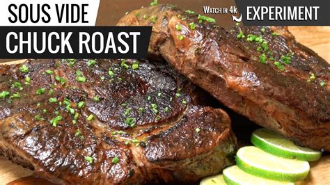 Sous Vide CHUCK ROAST Steak Experiment - YouTube