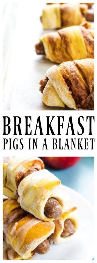 Breakfast Pigs in a Blanket | Receta | Comida, Desayuno, Bocadillos