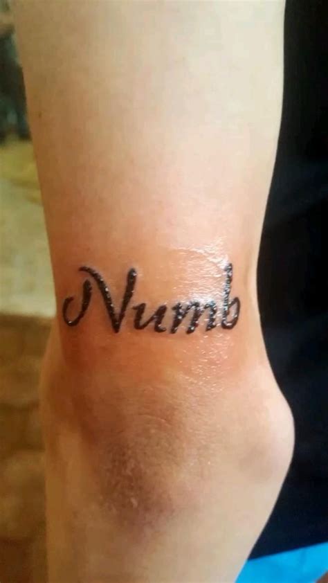 tatto numb