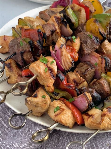 Grilled Shish Kabobs - Eating Gluten and Dairy Free