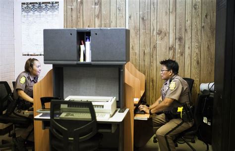 On a vast reservation, female Navajo officers patrol with bulletproof ...