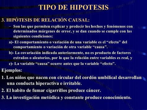 Hipotesis