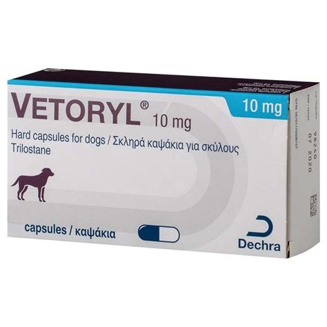 10mg Vetoryl Capsules for Dogs with Cushings - 10mg Vetoryl UK Supplier