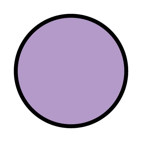 Purple circle emoji clipart. Free download transparent .PNG | Creazilla