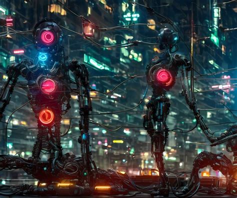 ArtStation - cyberpunk style robot refrences | Artworks