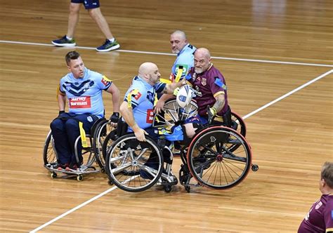 Wheelchair rugby league Origin teams named | NRL.com