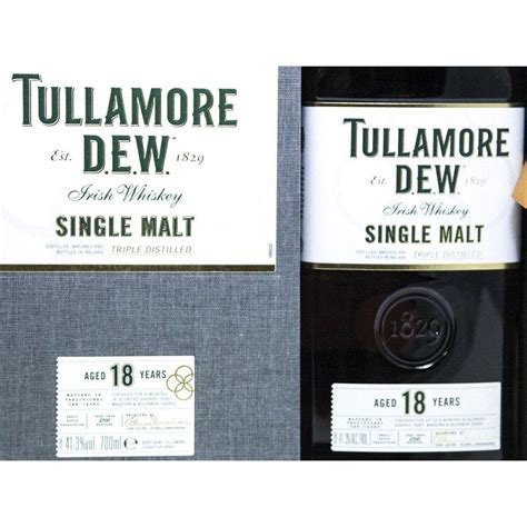 Tullamore Dew 18 Year Old – The Really Good Whisky Company