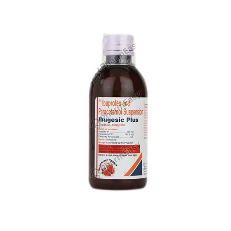 Ibugesic Plus Strawberry Flavour Suspension 100ml: Uses, Side Effects, Price & Dosage | PharmEasy