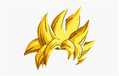 Download Saiyan Hair - Dragon Ball Hair Png PNG image for free. Search more creative PNG ...