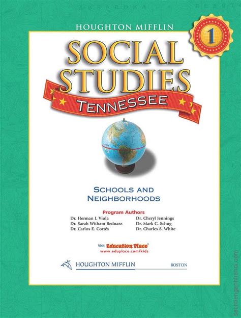 Houghton Mifflin Social Studies Tennessee: Student Edition, Level 1 ...