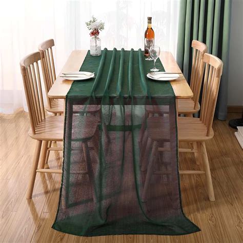 Amazon.com: green table runner