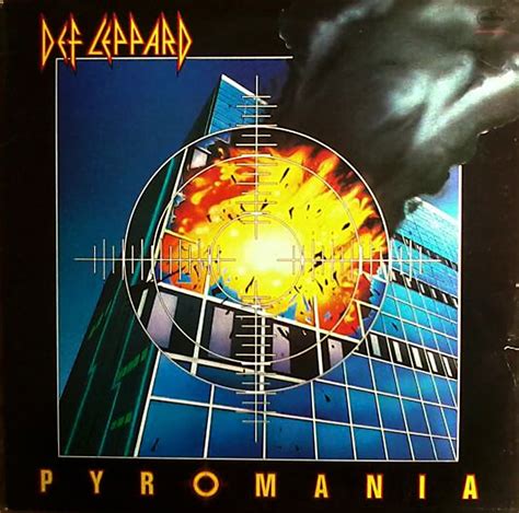 La copertina dell'album "Pyromania" dei Def Leppard e l'ipotetico riferimento all'11 settembre ...