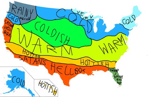 what I think of the usa (climate wise) : r/mapporncirclejerk