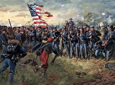 THE FIRST MINNESOTA, BATTLE OF GETTYSBURG - DON TROIANI — Horse Soldier