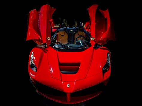 La Ferrari, color on black, Velocity graphy, all things red, album, HD ...