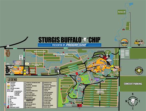 Sturgis Rally Map