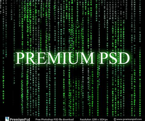 Download Free Matrix Text Effect - Premium PSD