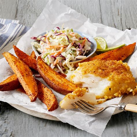 Crispy Fish & Chips Recipe - EatingWell