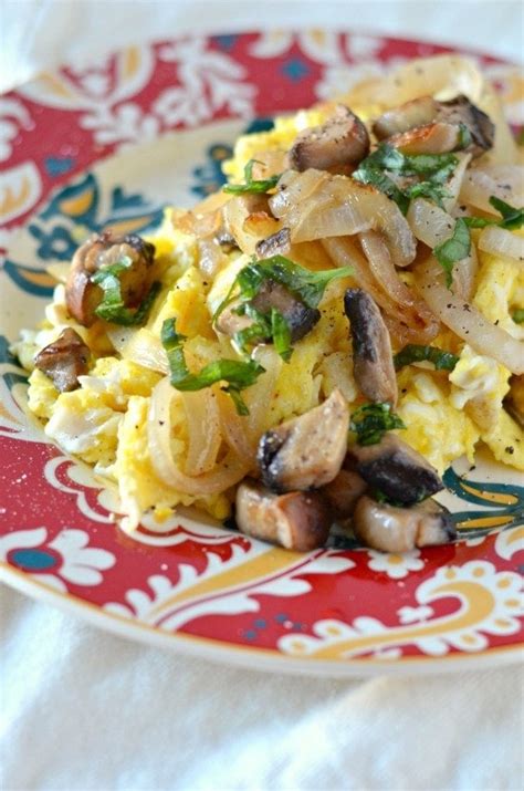 Scrambled Eggs with Mushrooms - Know Your Produce