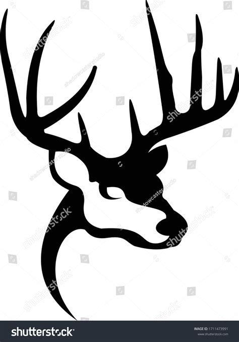 558 Whitetail Deer Silhouette Stock Vectors, Images & Vector Art ...