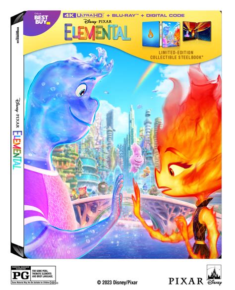 Elemental 4K & Blu-Ray Release Date, Special Features Revealed