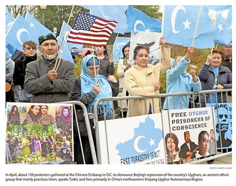 Uyghur Muslims, Demanding Autonomy, Stage Protest at Chinese Embassy ...