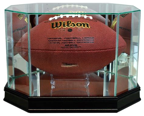 Octagon Football Display Case - Traditional - Sports And Game Room ...