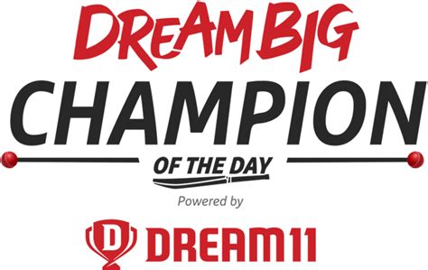 Dream Big Champion Dream 11 Logo image | ESPNcricinfo.com