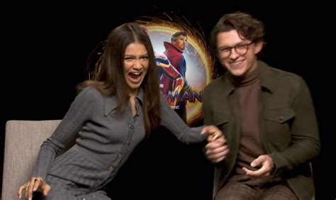 Tom Holland and Zendaya Spider-Man No Way Home interview | Tom holland ...