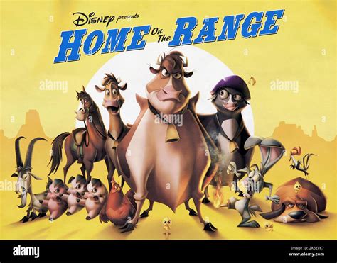 HOME ON THE RANGE FILM POSTER, HOME ON THE RANGE, 2004 Stock Photo - Alamy