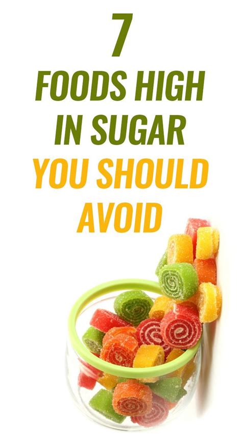 7 Foods High In Sugar You Should Avoid - 7Goodies | Food, High sugar ...